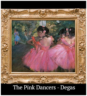 The Pink Dancers - Degas