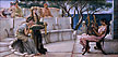 Alma-Tadema, Sir Lawrence, Sappho and Alcaeus Fine Art Oil Painting