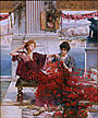 Alma-Tadema, Sir Lawrence, Loves Jewelled Fetter Fine Art Oil Painting