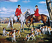 Pater, Andre, The Meet Fine Art Oil Painting