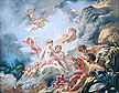 Boucher, Francois, Vulcan Presenting Arms to Venus for Aeneas Fine Art Oil Painting