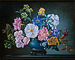 Kennedy, Cecil, Summer Flowers Fine Art Oil Painting