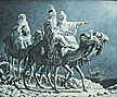 Friberg, Arnold, Following the Star Fine Art Oil Painting