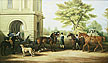 Herring, John Frederick, Jr., The Front Entrance At Wynnstay Fine Art Oil Painting