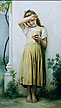 Bouguereau, Adolphe William, Le Gouter/Blend Fine Art Oil Painting