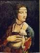 de Vinci, Leonardo, The Lady with the Ermine (Cecilia Gallerani) Fine Art Oil Painting