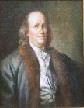 Greuze, Jean Baptise, Portrait of Benjamin Franklin Fine Art Oil Painting