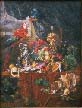 de Heem, Jan Davidsz, Banquet Still Life with Parrots (Wilson Original) Fine Art Oil Painting